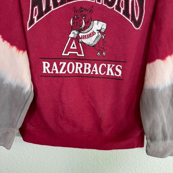 Arkansas Razorbacks Sweater Womens Small 47 Vintage Tubular Sweatshirt Retro NEW - Picture 4 of 15